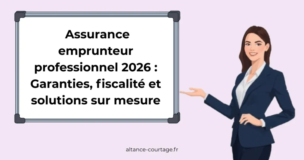 Optimisation de l'assurance emprunteur pour professionnels et déductibilité fiscale